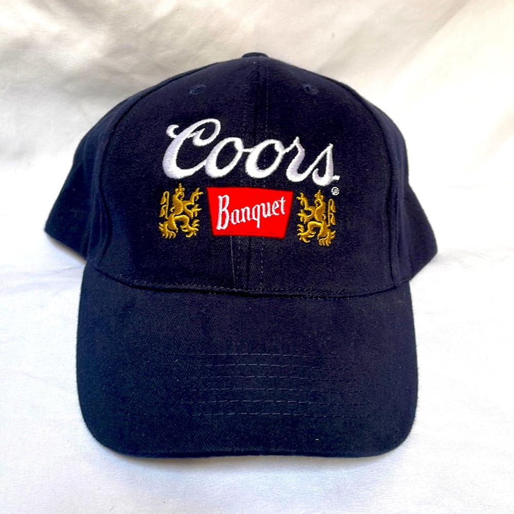 New Coors Banquet Navy Snapback Hat